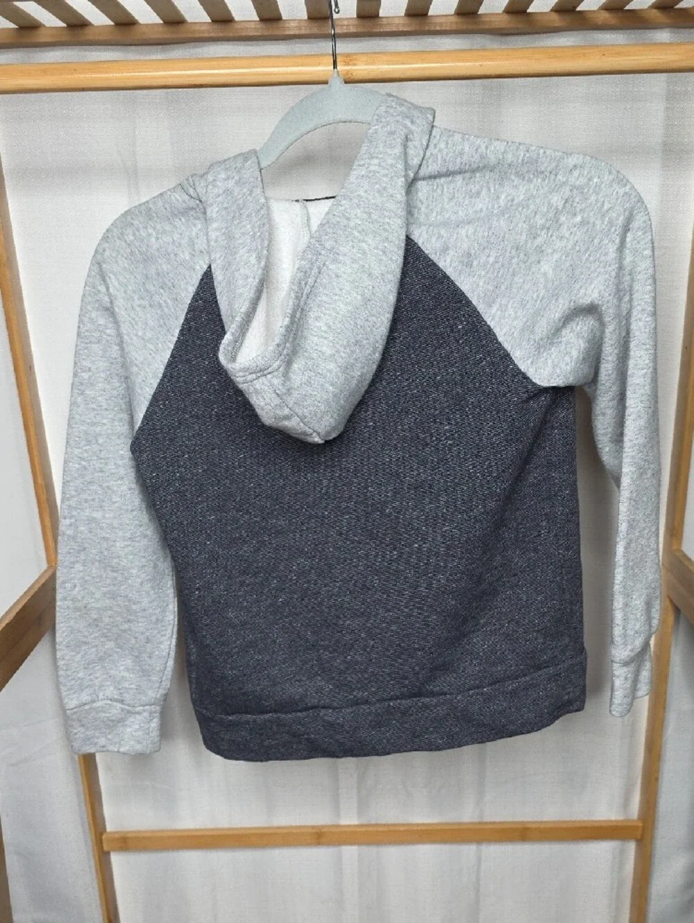 Old Navy Hoodie - Navy and Light Gray